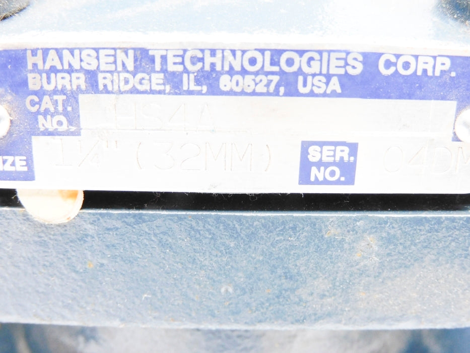 HANSEN TECHNOLOGIES HS4A 1-1/4" NSNP