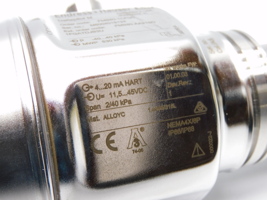 ENDRESS+HAUSER FMB50-1CF0/0 FMB50-AA218D-1FGATOJB3U UNMP