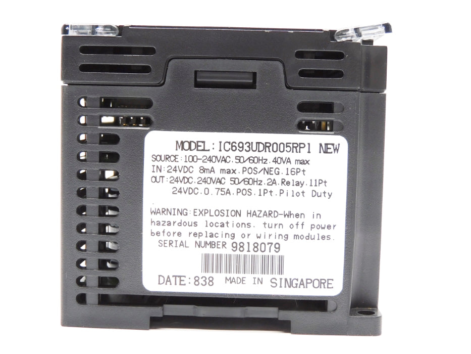 GE FANUC IC693UDR005RP1 NSNP