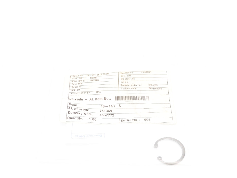 ALFA LAVAL 16-143-S 751369 NSMP