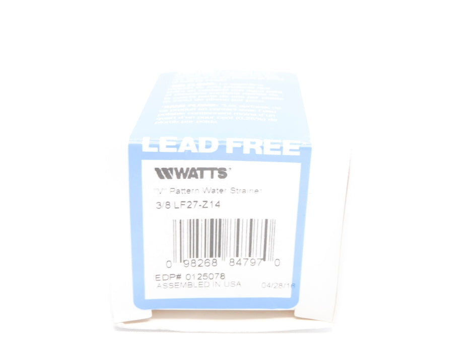 WATTS LF27-Z14 0125078 3/8" NSMP