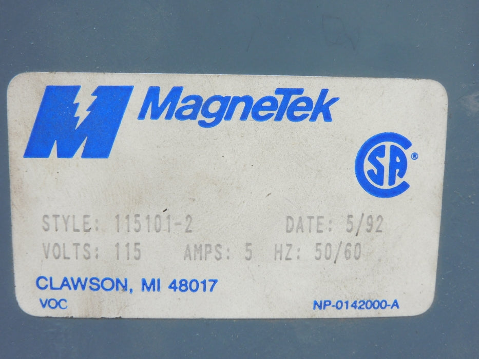 MAGNETEK 115101-2 (AS PICTURED) UNMP