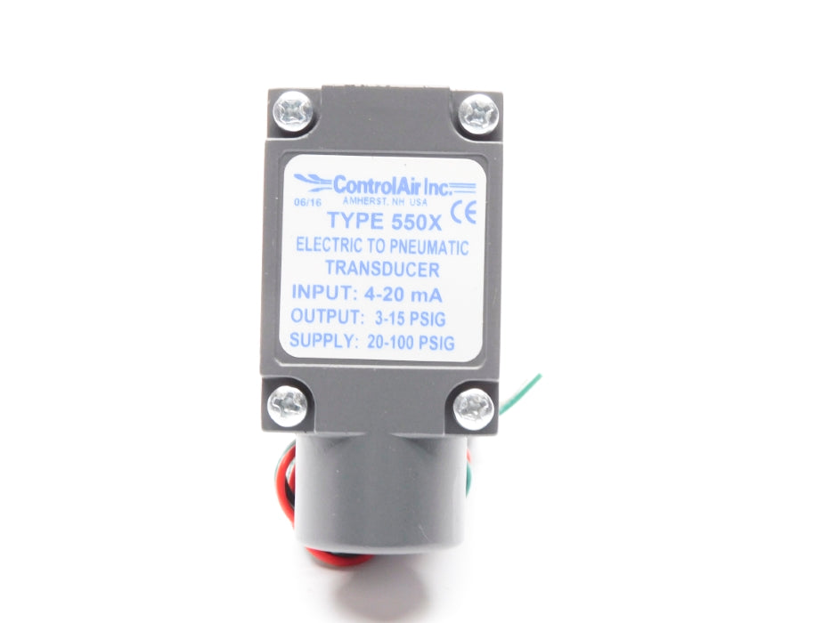 CONTROL AIR 429-850-081 550-ACA 3-15PSI NSMP