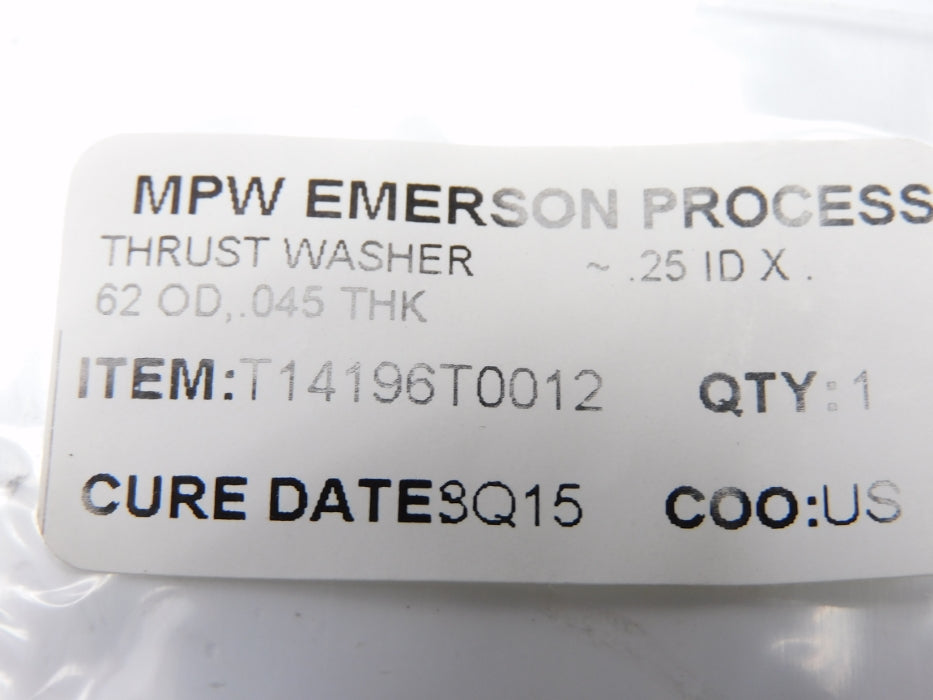EMERSON T14196T0012 NSNP