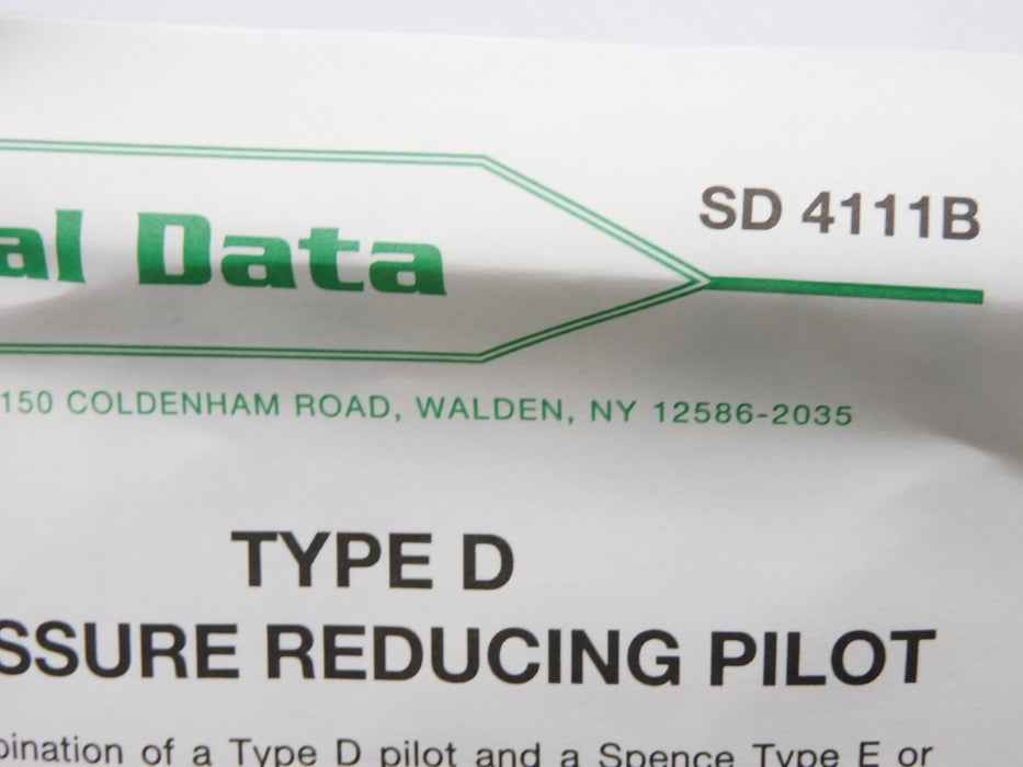 SPENCE SD4111B NSMP