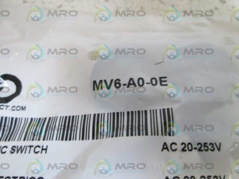 AUTOMATION DIRECT PHOTOELECTRIC SWITCH MV6-A0-0E * NEW IN FACTORY BAG *