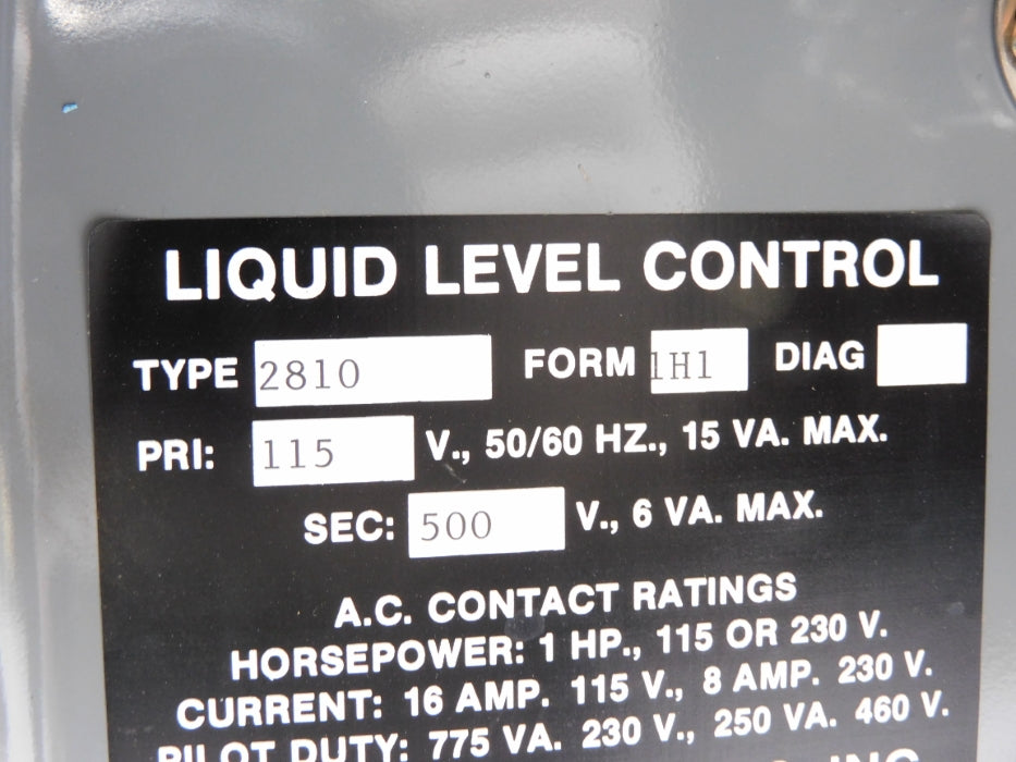 WARRICK CONTROLS 2810-1H1 (AMBER) UNMP