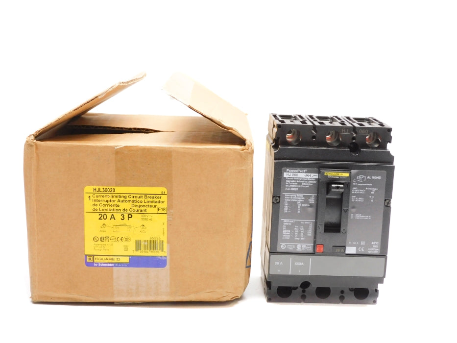 SQUARE D HJL36020 20A 600V NSMP