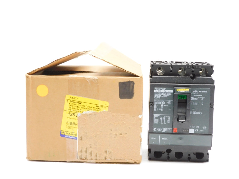 SQUARE D HJL36125 600V 125A NSMP