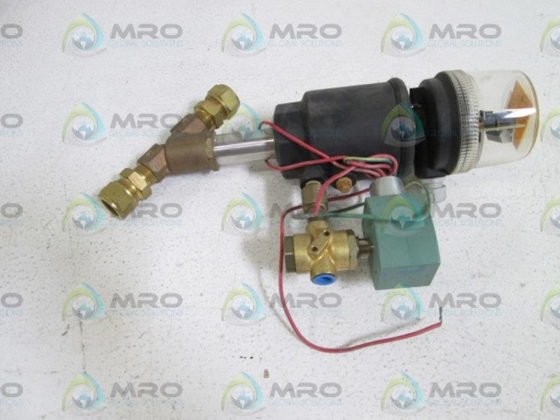 ASCO PISTON VALVE BODY VALVE 8290A002 (AS PICTURED) * USED *