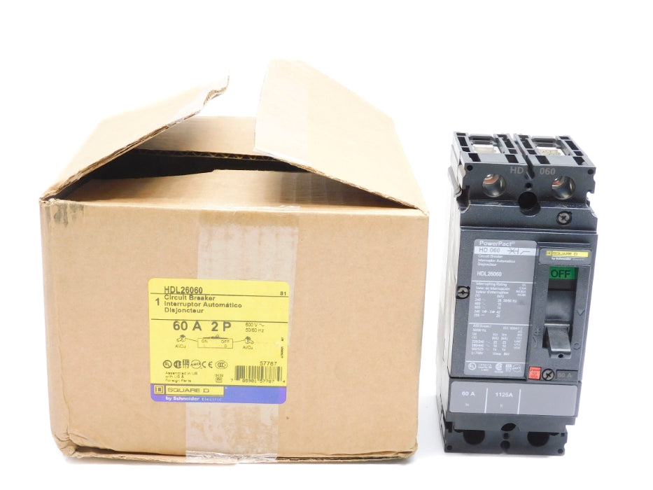 SQUARE D HDL26060 600V 60A NSMP