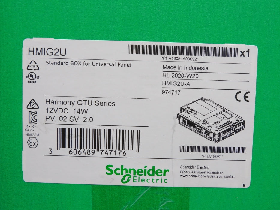 SCHNEIDER ELECTRIC HMIG2U 12VDC NSMP