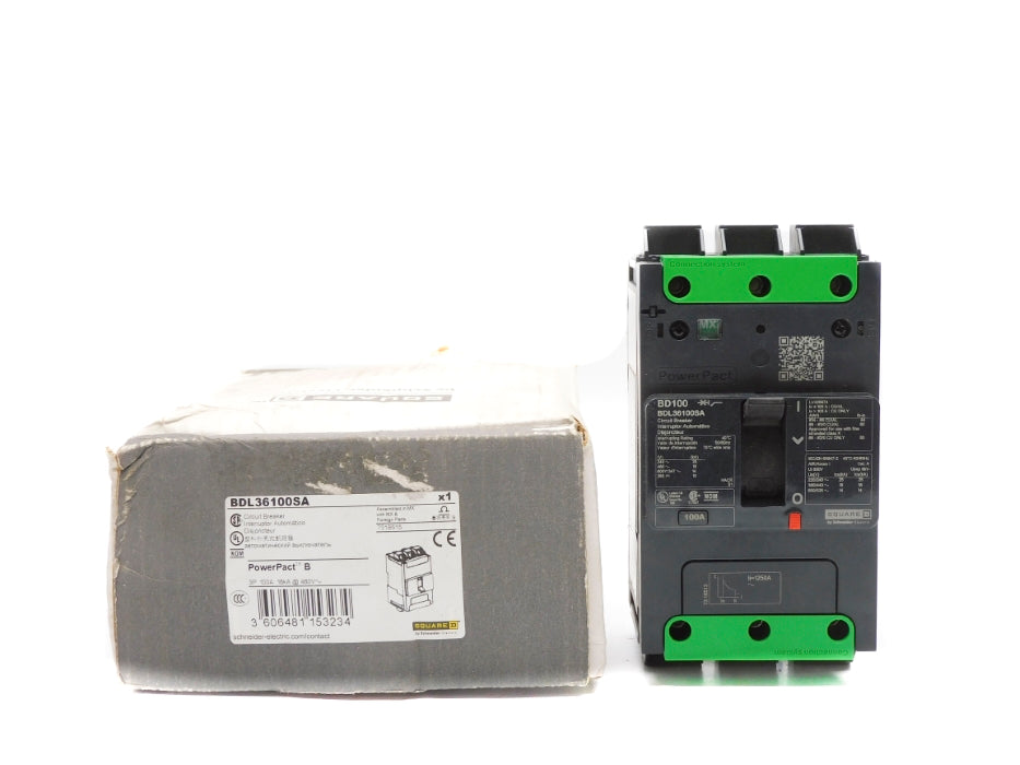 SQUARE D BDL36100SA 100A 480V NSMP