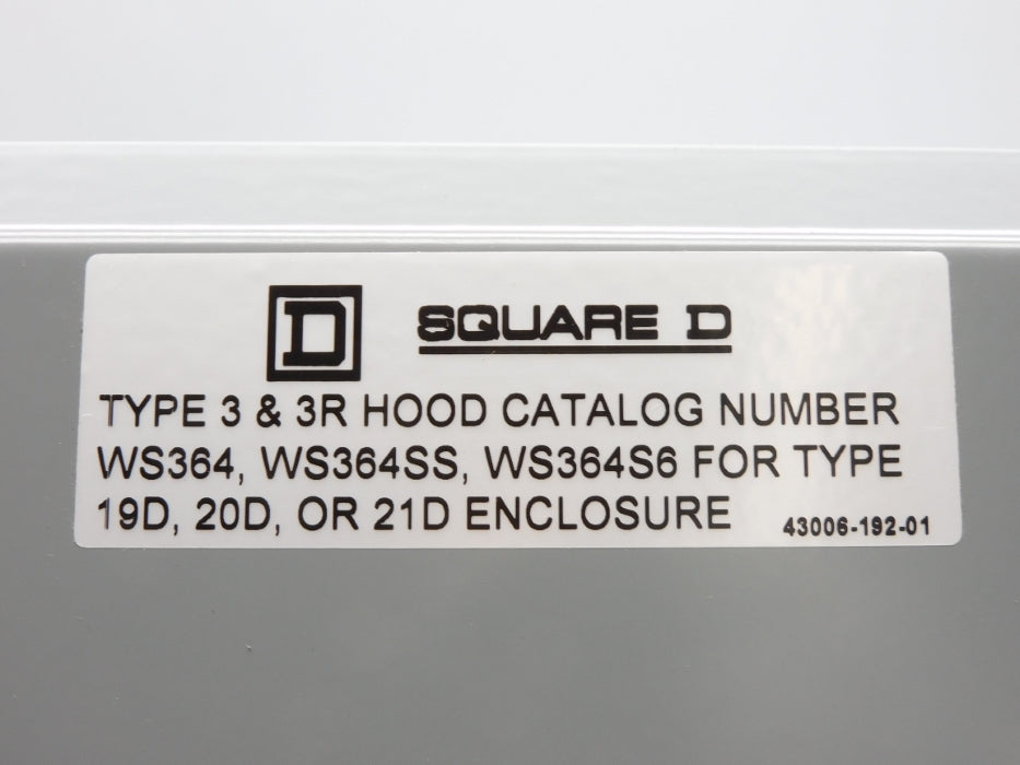 SQUARE D WS364 (AS PICTURED) NSMP