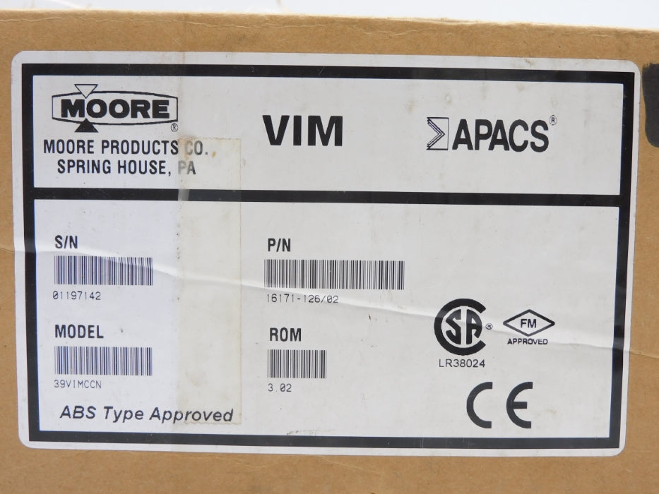 MOORE 39VIMCCN 16171-126/02 NSMP
