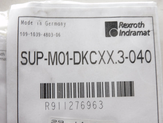 REXROTH INDRAMAT SUP-M01-DKCXX.3-040 NSMP