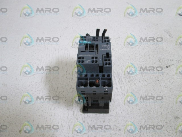 SIEMENS CONTACTOR 3RT2026-2BB40 *USED*