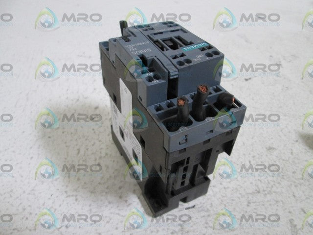 SIEMENS CONTACTOR 3RT2026-2BB40 *USED*