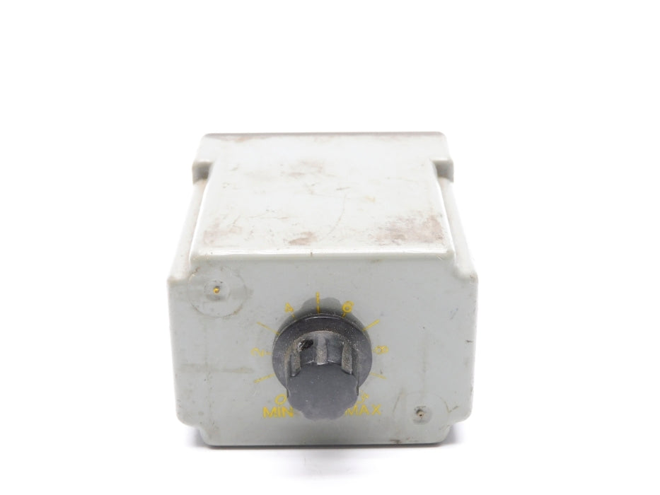 SQUARE D 8501JCK21 110VDC 120VAC 0-10S UNMP