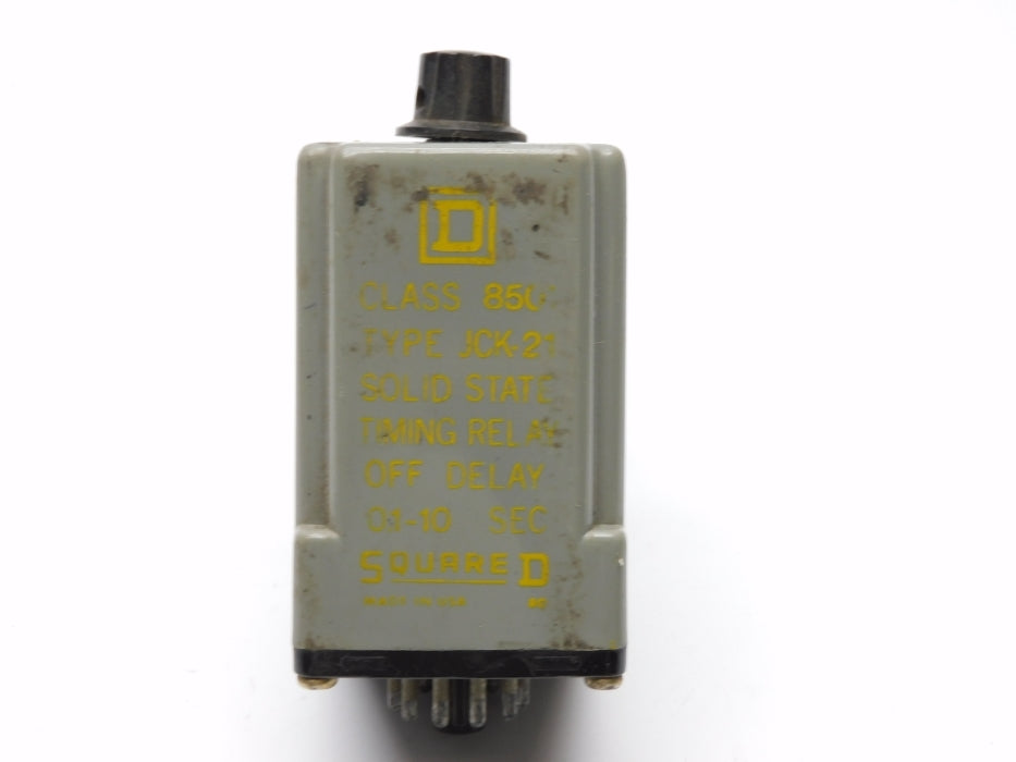 SQUARE D 8501JCK21 110VDC 120VAC 0-10S UNMP
