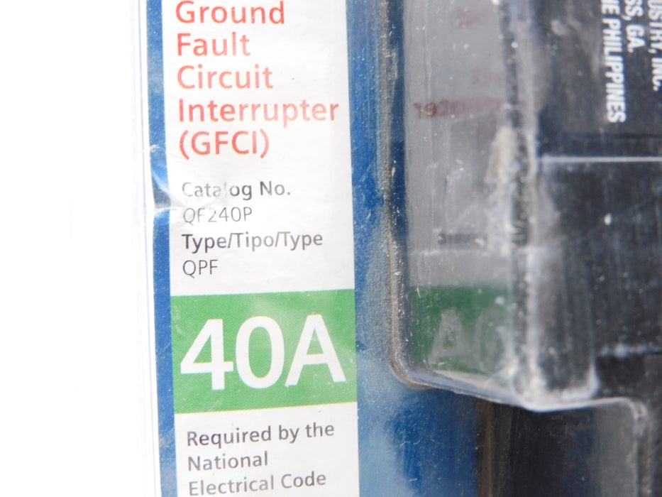 SIEMENS QF240P 40A 120/240V NSMP