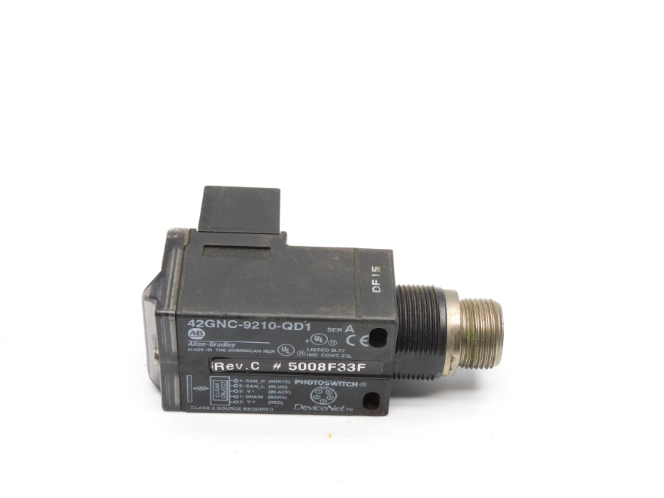 INDUSTRIAL SPARE PART 42GNC-9210-QD1 SER. A UNMP