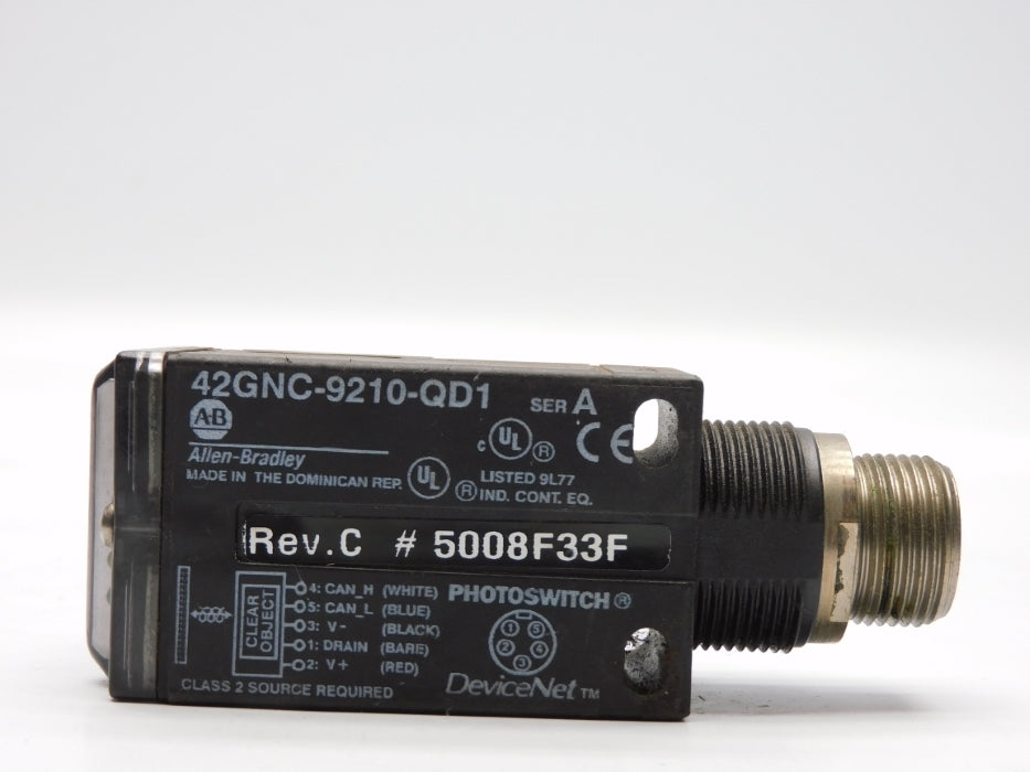 INDUSTRIAL SPARE PART 42GNC-9210-QD1 SER. A UNMP