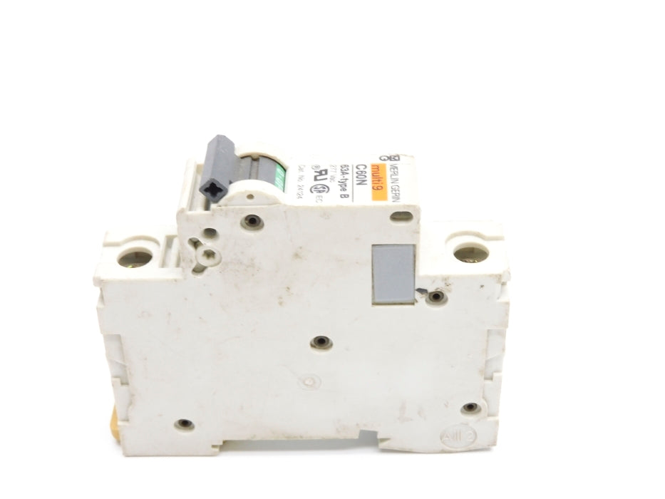 MERLIN GERIN 24124 C60N-63A 63A 277VAC UNMP
