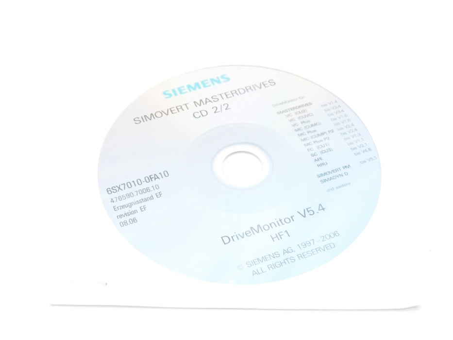 SIEMENS 6SX7010-0FA10 NSNP