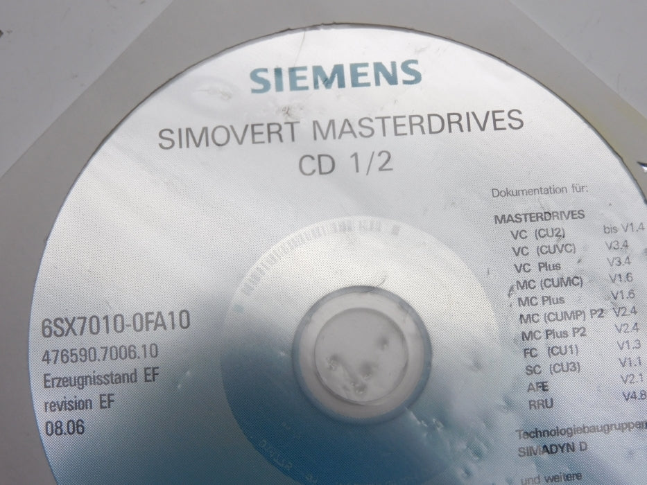 SIEMENS 6SX7010-0FA10 NSNP