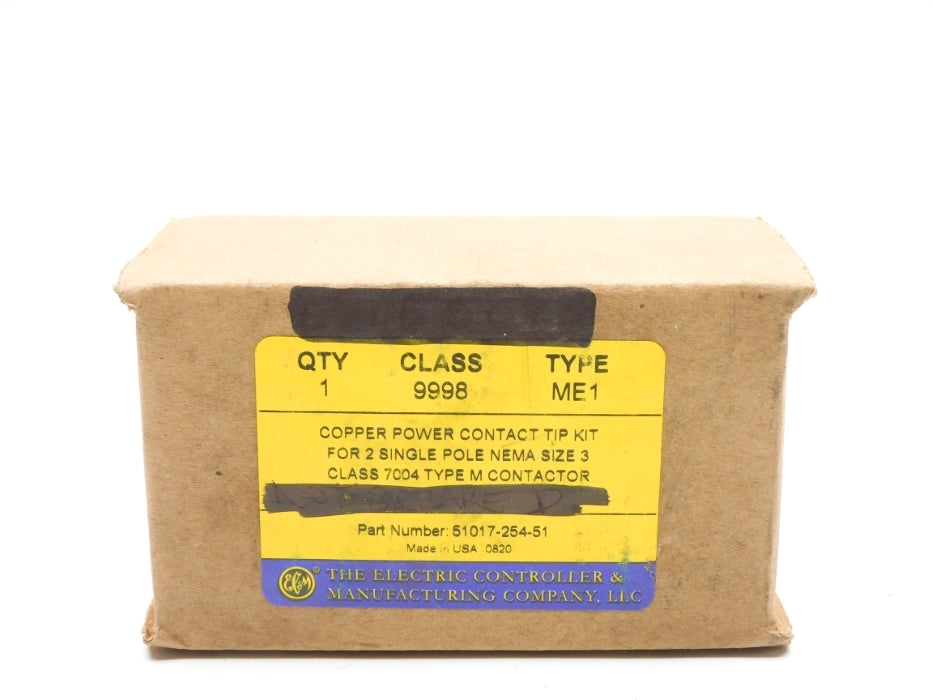 EC&M 9998ME1 51017-254-51 NSFS