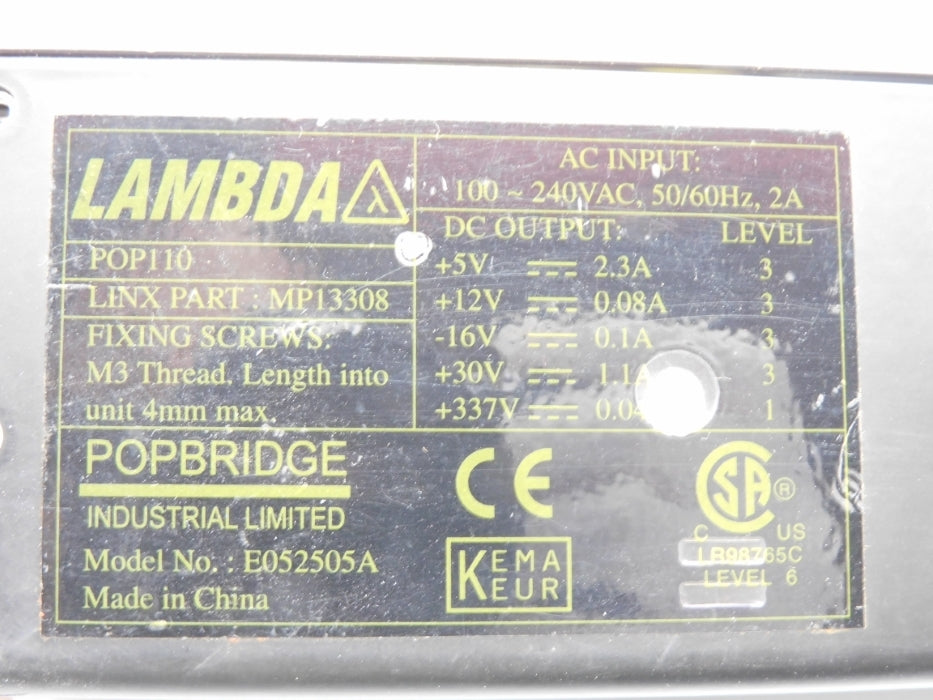 LAMBDA POP110 NSNP