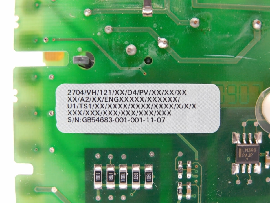EUROTHERM 2704/VH/121/XX/D4/PV/XX/XX/XX/XX/A2/XX/ENG (NO COVER) UNMP