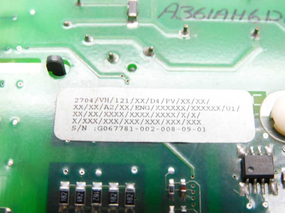 EUROTHERM 2704/VH/121/XX/D4/PV/XX/XX/XX/XX/A2/XX/ENG (NO COVER) UNMP