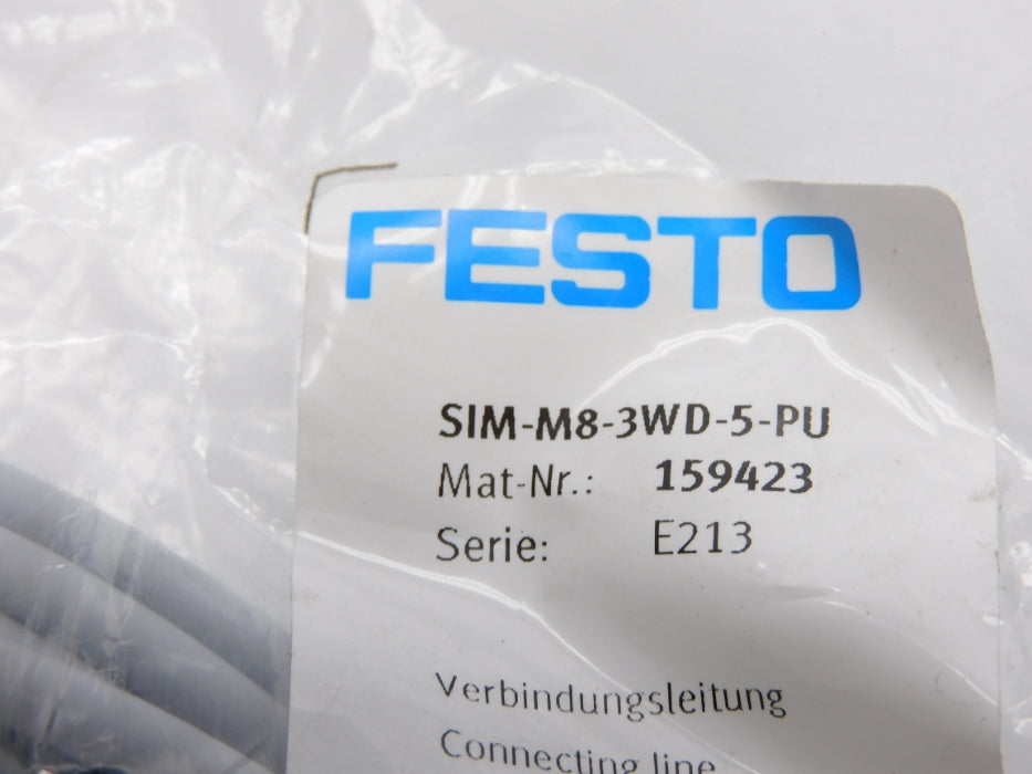 FESTO SIM-M8-3WD-5-PU 159423 NSMP