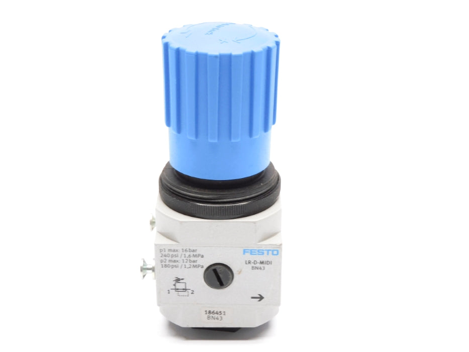 FESTO LR-D-MIDI 186451 SER. BN43 240/180PSI NSNP