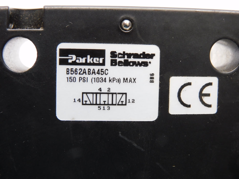PARKER B562ABA45C 12VDC 32V/50-60 150PSI NSNP