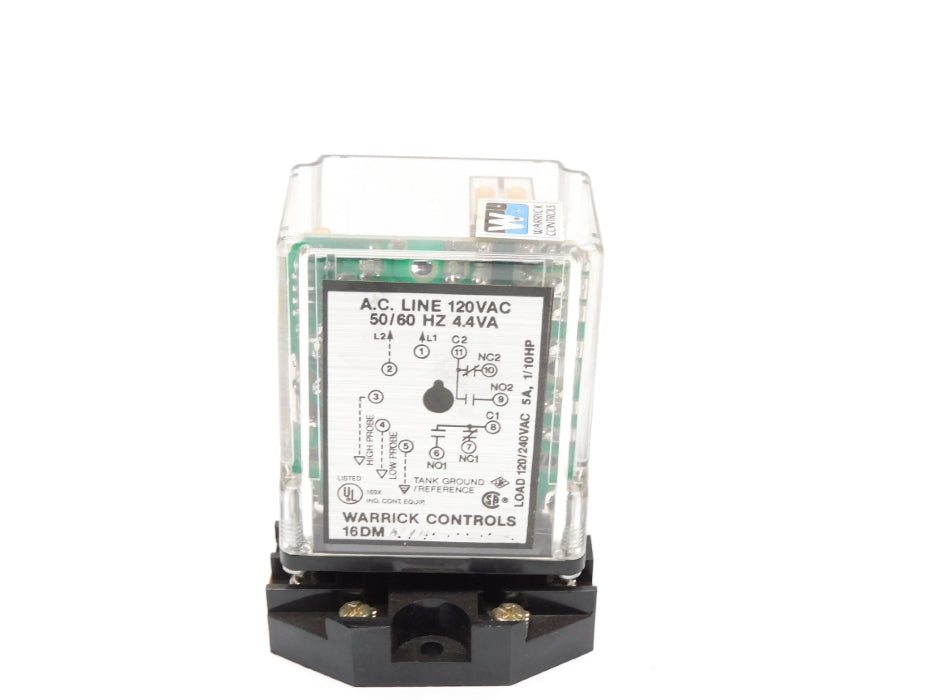 WARRICK CONTROLS 16DM 120VAC 5A NSNP