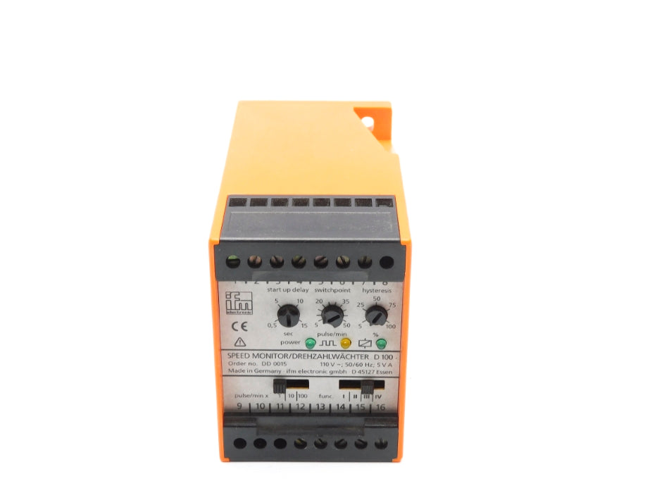 IFM EFECTOR DD0015 110V UNMP