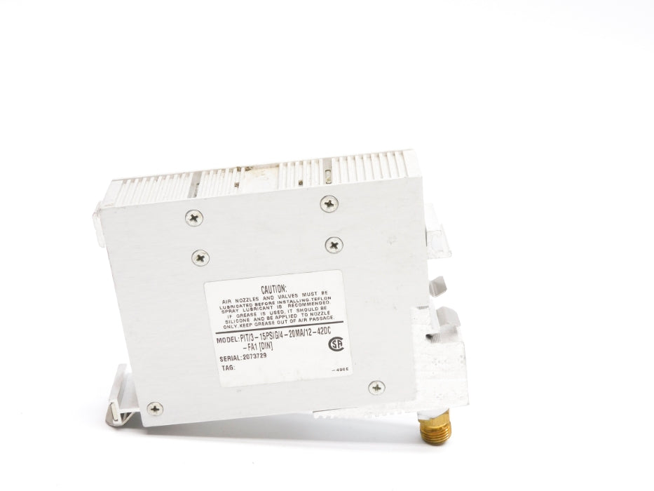 MOORE INDUSTRIES PIT/3-15PSIG/4-20MA/12-42DC-FA1[DIN] UNMP