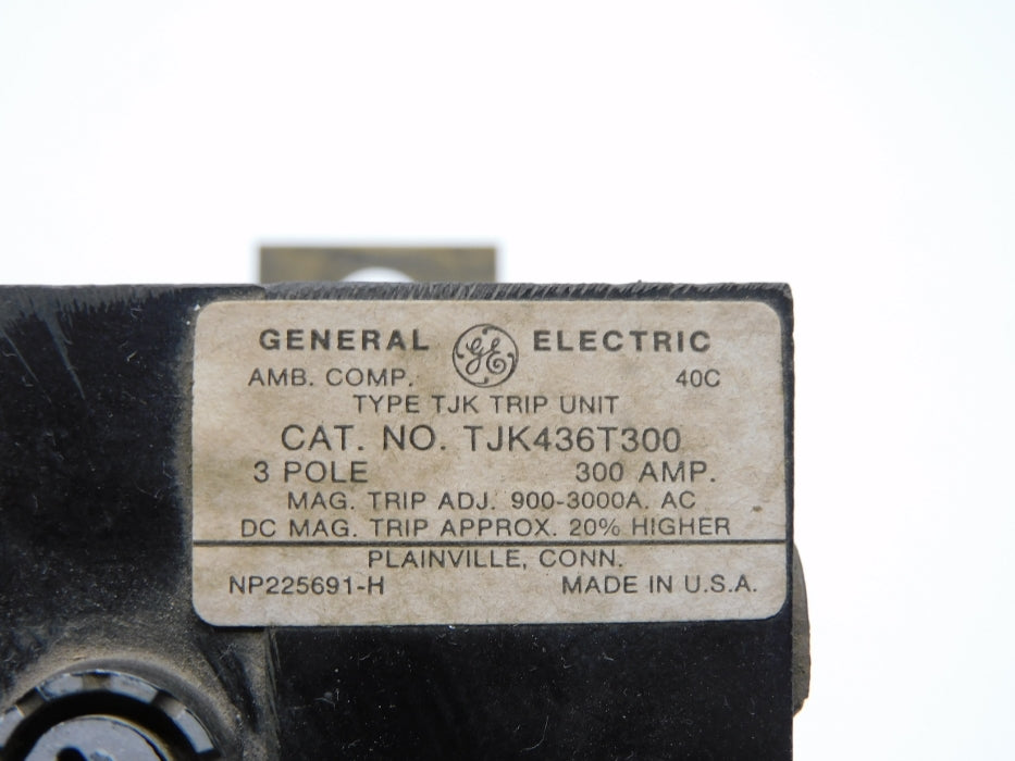GENERAL ELECTRIC TJK436T300 300A UNMP