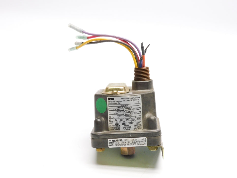 BARKSDALE D2H-H18 60SPI UNMP