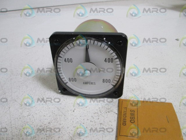 GENERAL ELECTRIC PANEL METER 800-0-800 YE/103122AHSN *NEW NO BOX*
