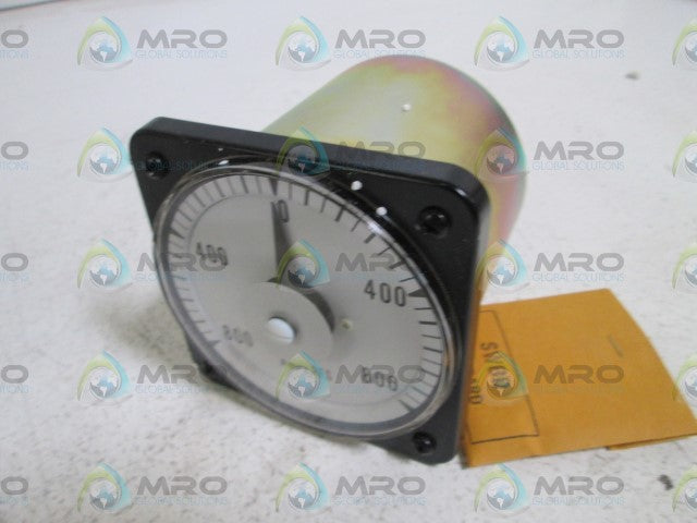 GENERAL ELECTRIC PANEL METER 800-0-800 YE/103122AHSN *NEW NO BOX*