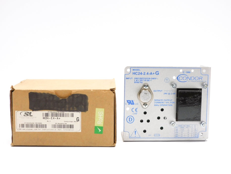 CONDOR HC24-2.4-A+G 24V NSMP