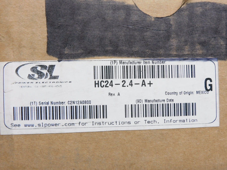 CONDOR HC24-2.4-A+G 24V NSMP