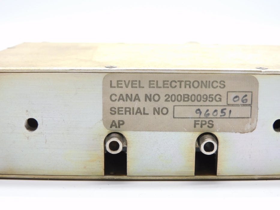 LEVEL ELECTRONICS 200B0095G06 UNMP