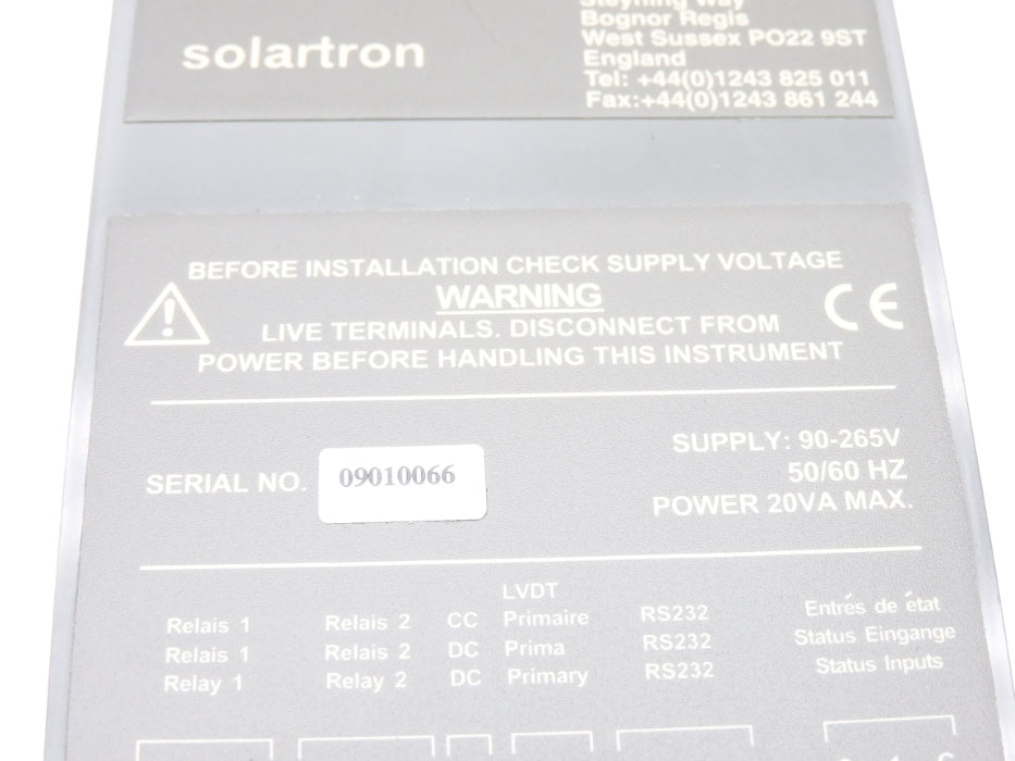 SOLARTRON C53 NSNP