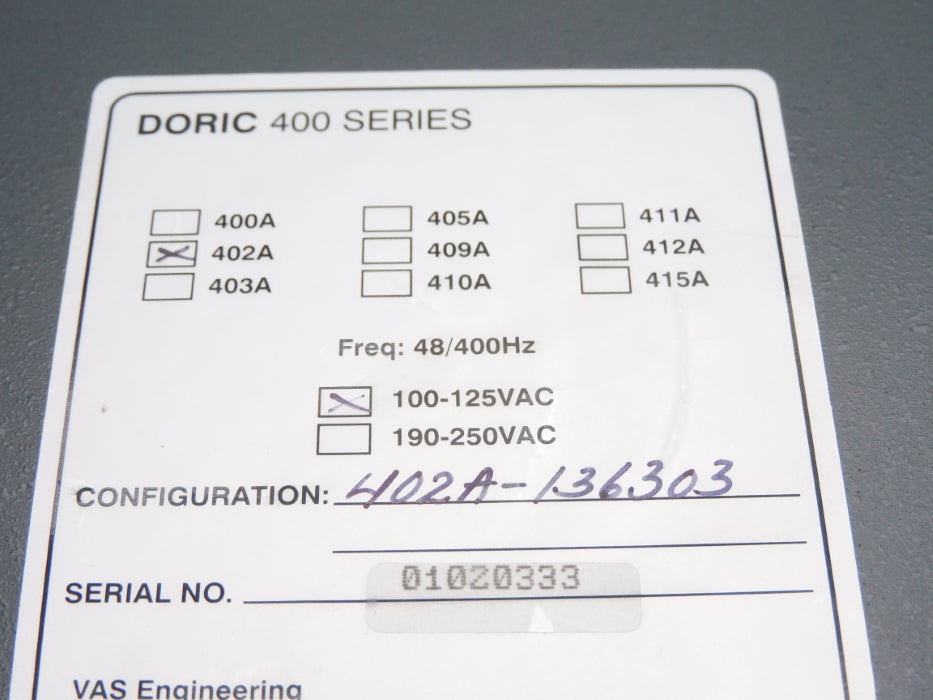 DORIC 402A NSNP