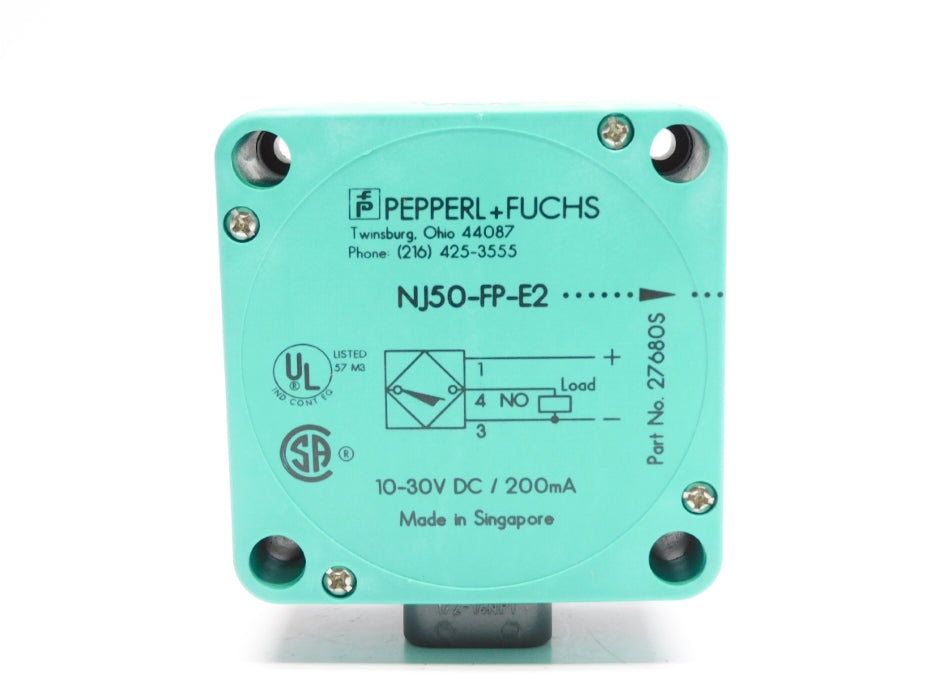 PEPPERL+FUCHS NJ50-FP-E2-P4 27680S NSNP